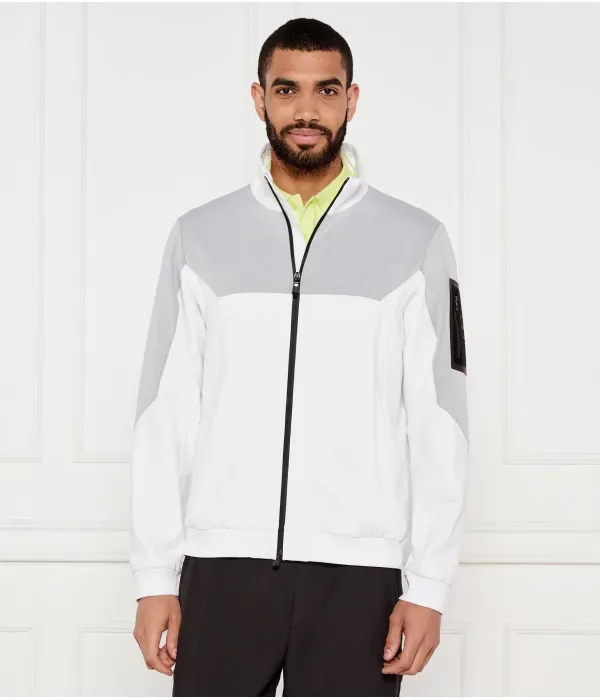 Теннисная ретро-куртка J_Jord regular fit Boss Green, белый