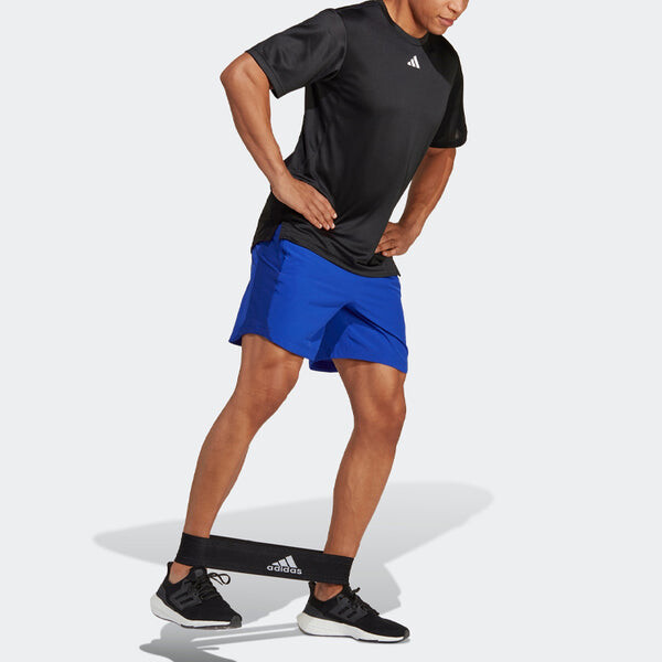 Футболка adidas HIIT Base Training Tee 'Black', черный — фото 4