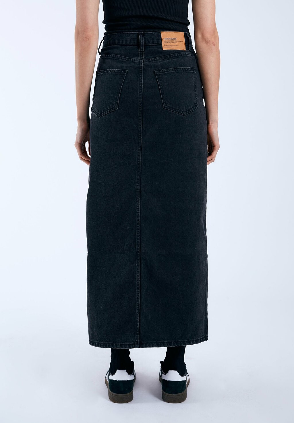 

Юбка макси MYRA Dr.Denim, черный деним