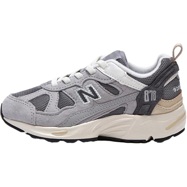 

Кроссовки детские NB 878 Low Top, серые, для детей от 3 до 7 лет New Balance, серый