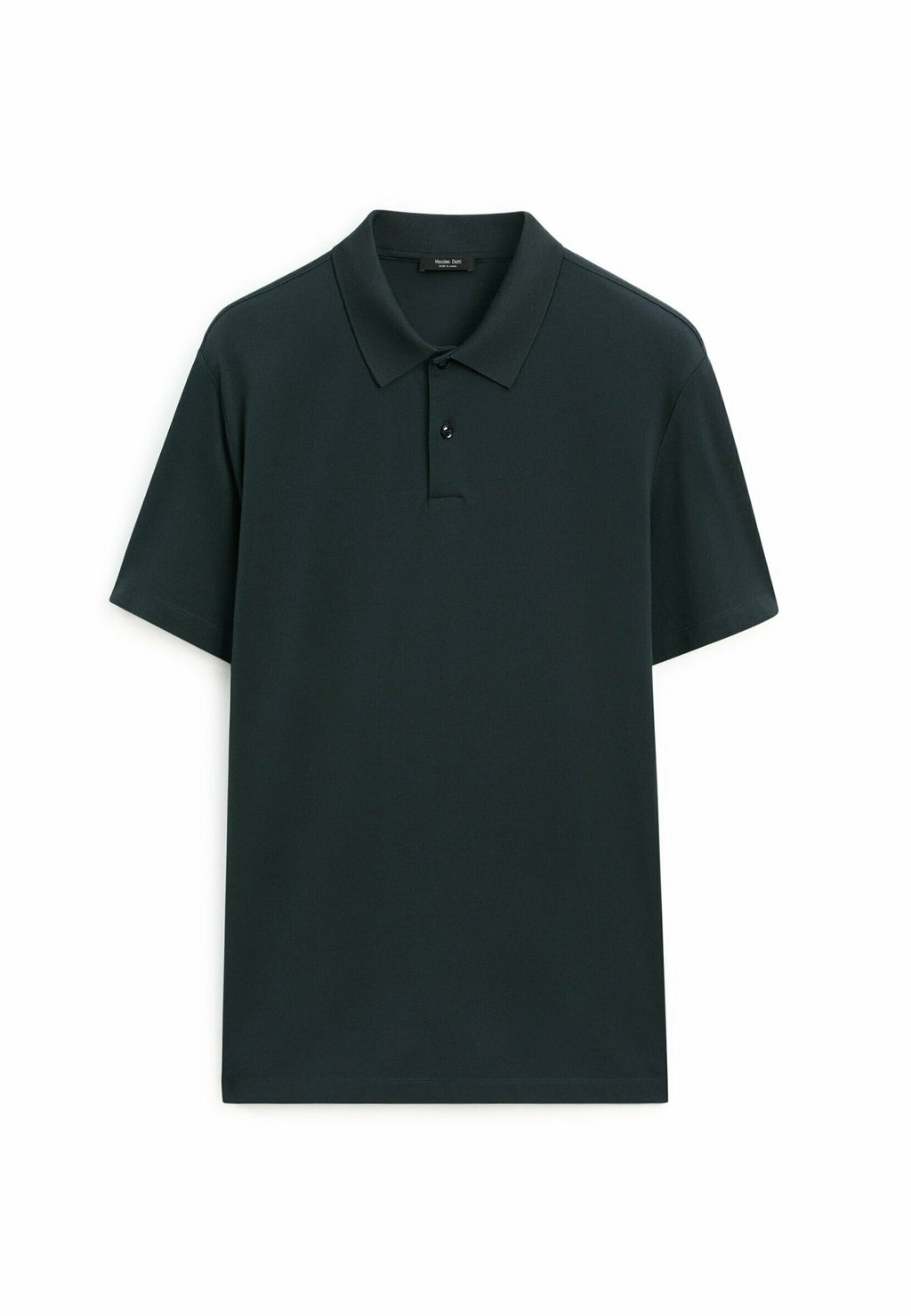 

Рубашка поло Massimo Dutti, темно-зеленый
