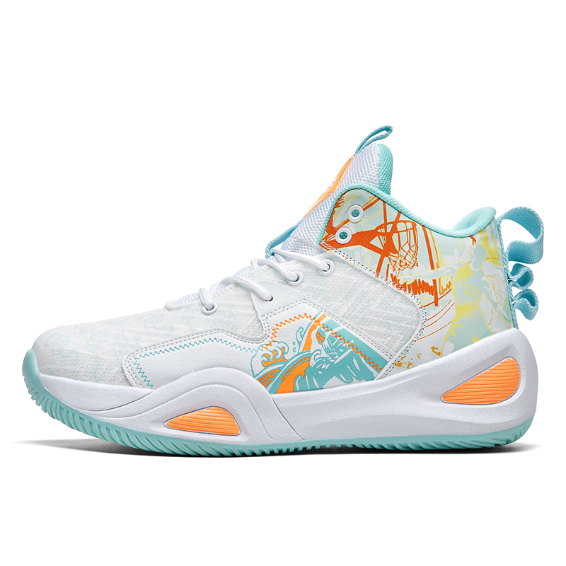 

Black-tailed deer Кроссовки баскетбольные Black tailed Deer High top Unisex 893 White Moon, цвет 893 White Moon