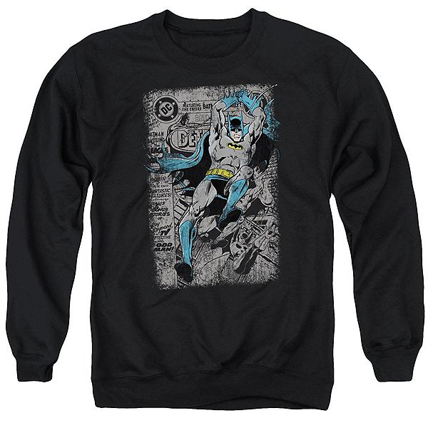 

Толстовка с круглым вырезом для взрослых с изображением детектива Бэтмена (номер 487). Licensed Character