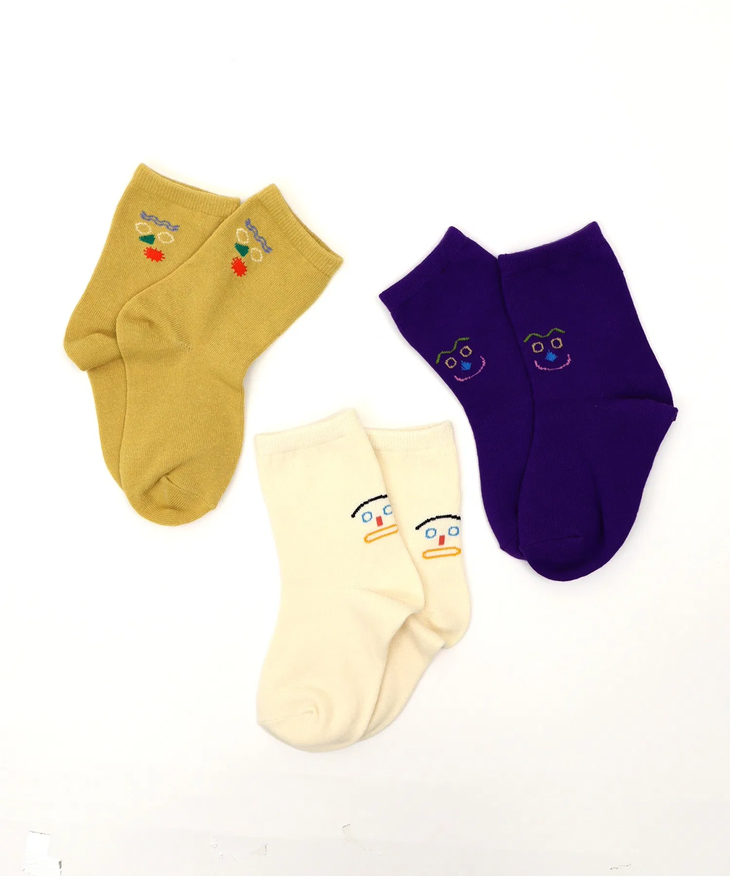 Носки Funny Face Crew Socks [Набор из 3 шт.]