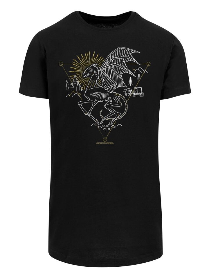 

Футболка F4NT4STIC Harry Potter Thestral Line Art, черный