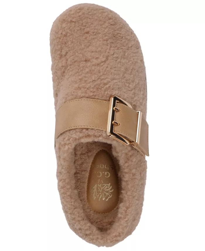 Женские мюли Patsy с круглым носком Gc Shoes, загар/бежевый — фото 4