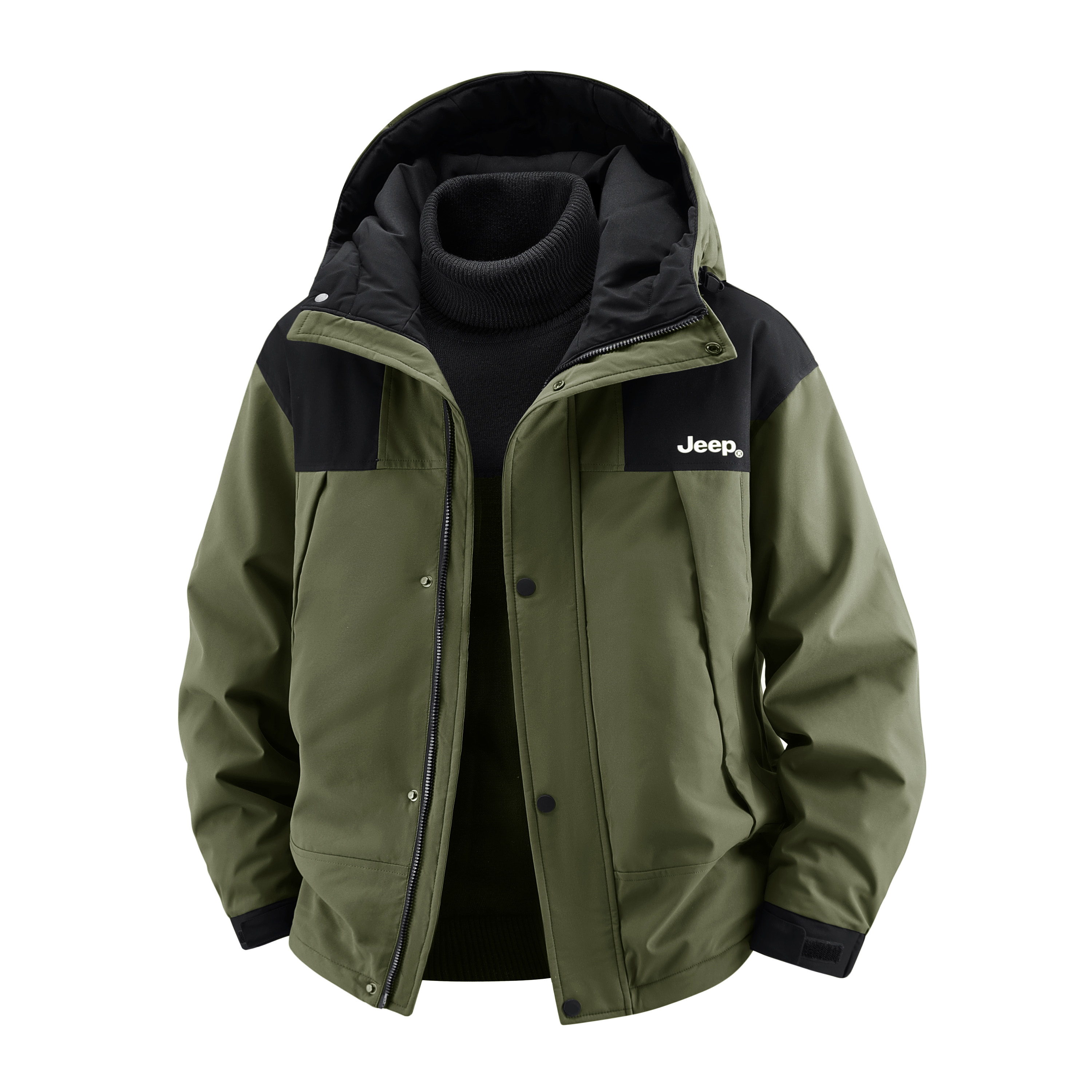 

Куртка пуховая Unisex из коллекции Classic Collection Jeep, army зеленый