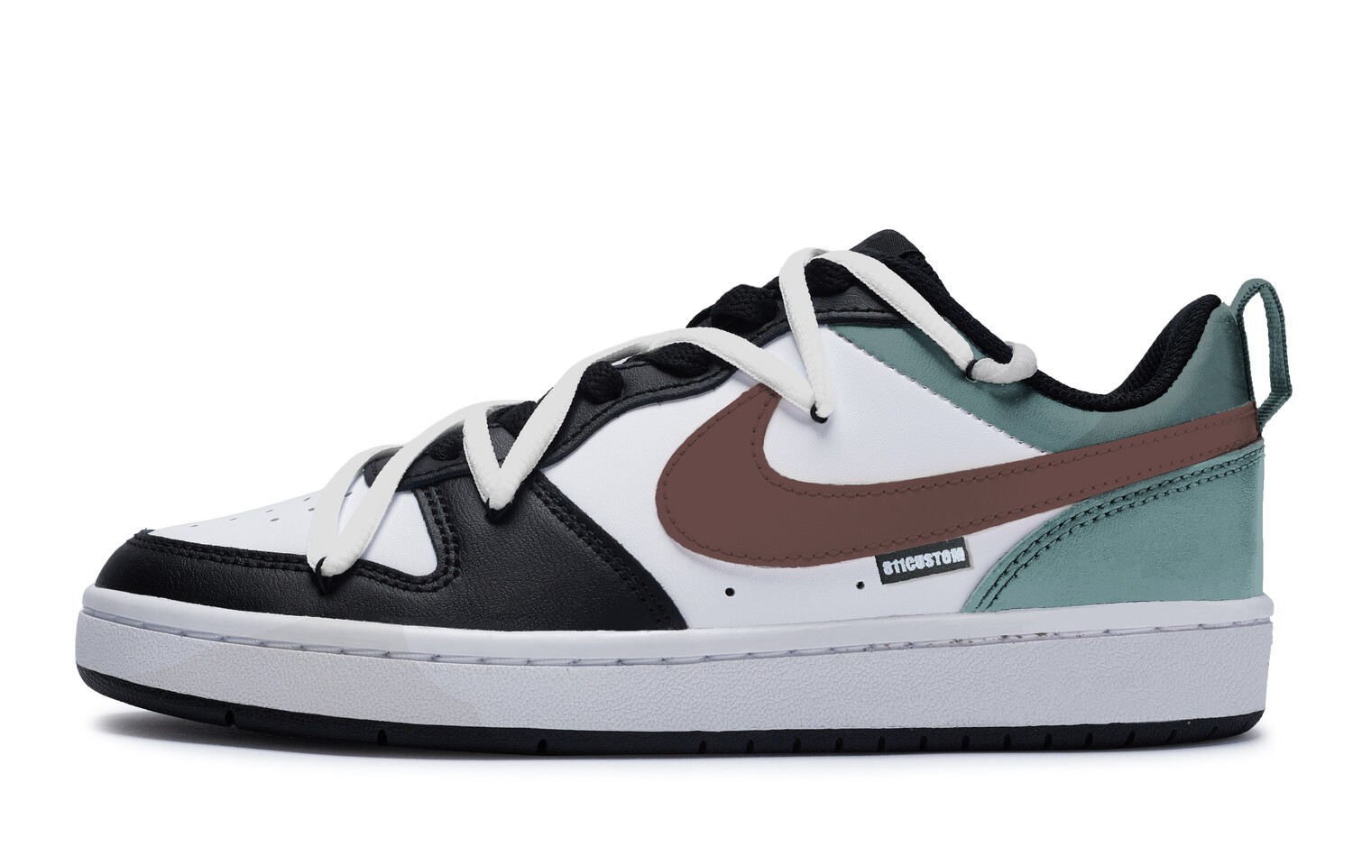 

Кроссовки Nike Court Borough Skateboarding Shoes Women's Low-top Blue, черный/синий