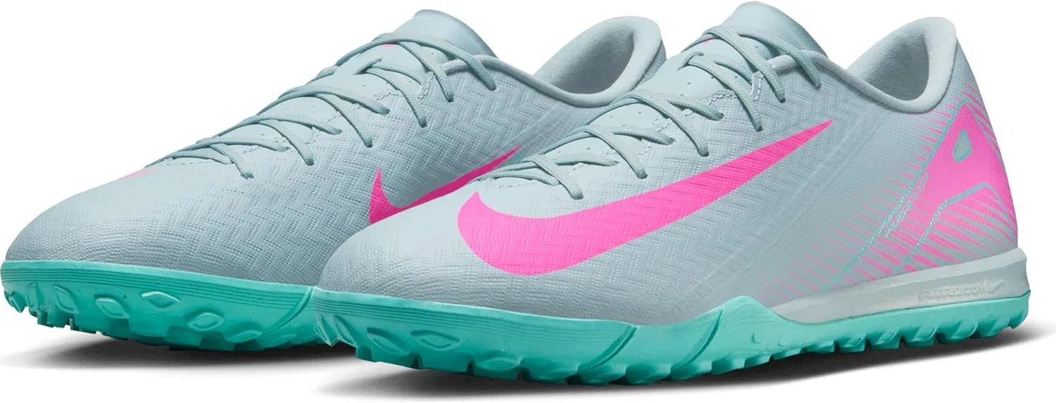 Футбольные бутсы Nike Mercurial Vapor 16 Academy TF Low Top FQ8449, Ocean Cube Pink Blast — фото 2