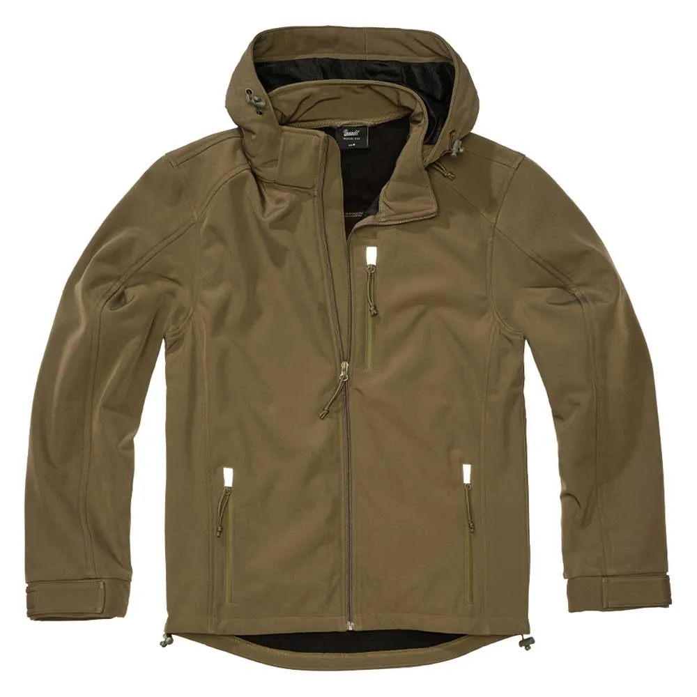 

Куртка Brandit Softshell Hurricane, зеленый