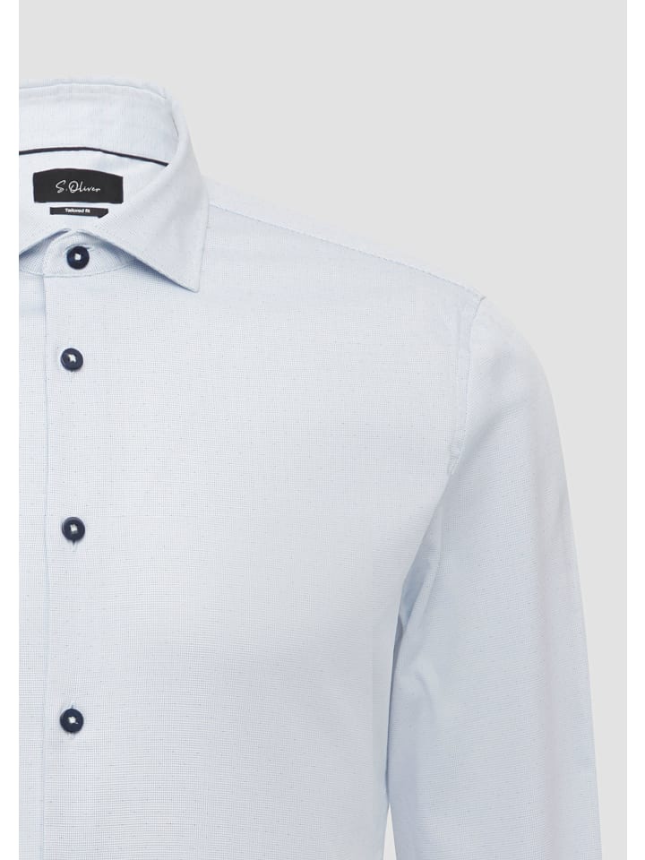

Рубашка s.Oliver BLACK LABEL, синий