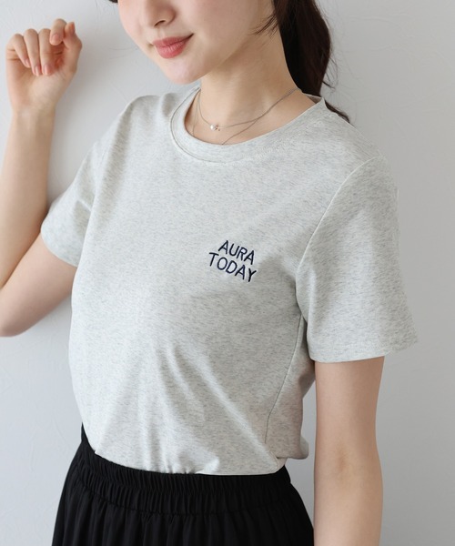 

Футболка с вышитым логотипом BLUEEAST, светло-серый