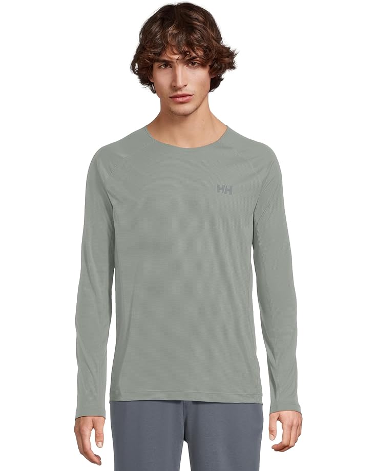 

Футболка Helly Hansen Trail Long Sleeve T-Shirt, цвет Grey Cactus