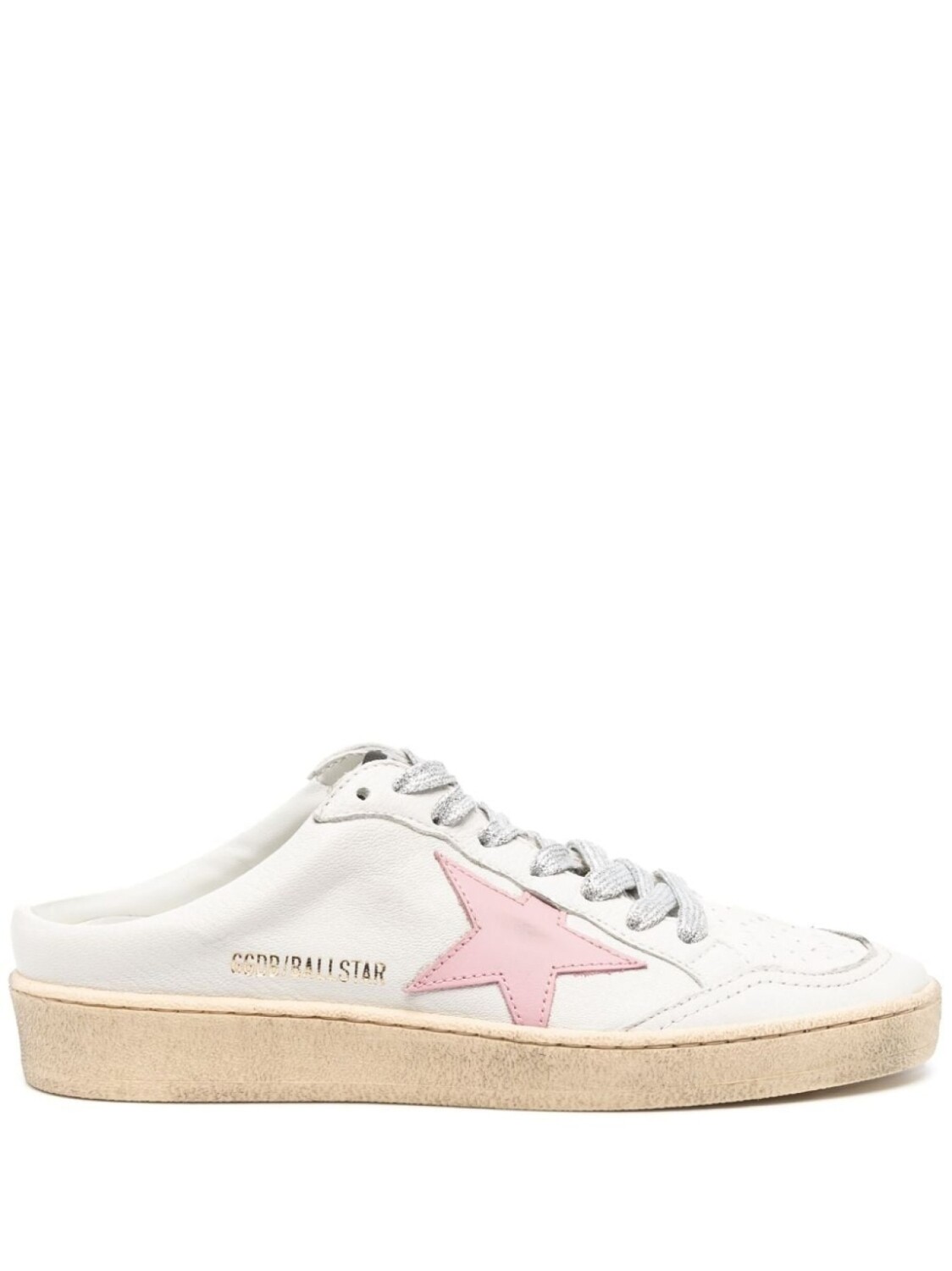 Golden Goose кроссовки Ball Star Sabot без застежек, белый