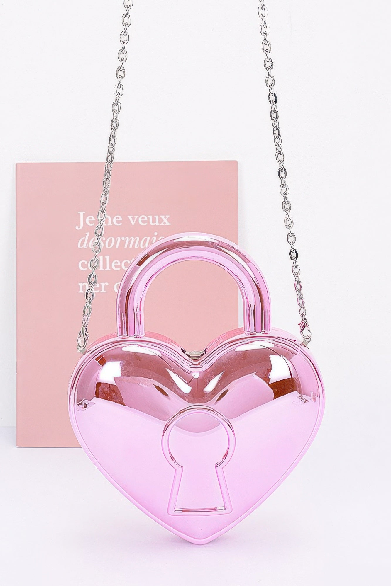 

Металлическая акриловая сумка FASHNZFAB, Fuschia