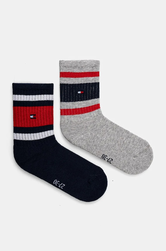 

Детские носки 2 пары Tommy Hilfiger, серый