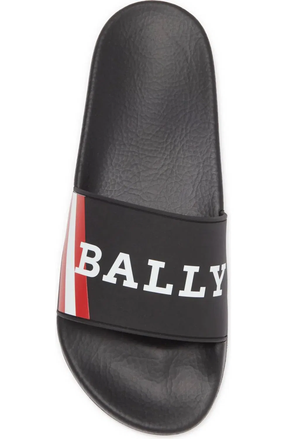 Bally Мужские резиновые сандалии Simon 6234034 с черным логотипом — фото 2