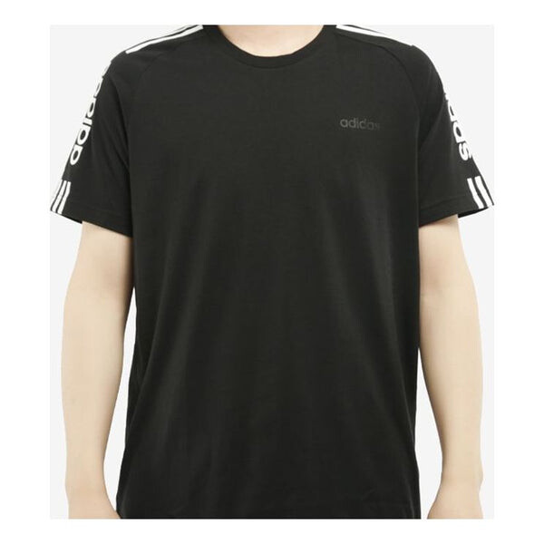 

Футболка men's neo round neck short sleeve black t-shirt Adidas, черный