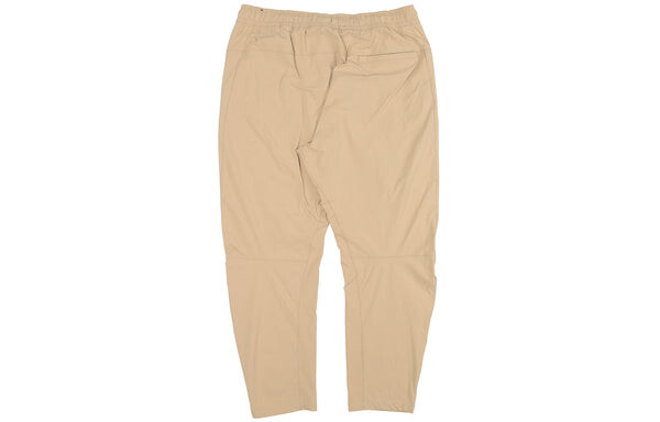 Брюки small logo pattern woven athleisure casual sports long pants khaki Nike, хаки — фото 2