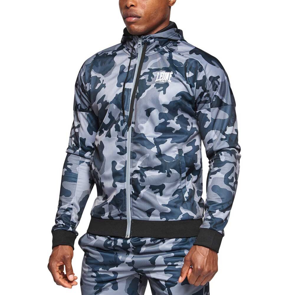 

Толстовка Leone1947 Camo Full Zip, серый