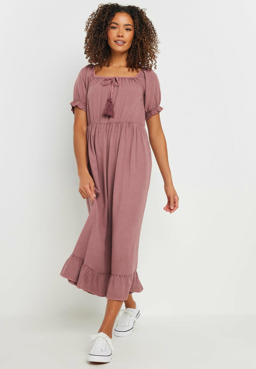 

Повседневное платье TASSEL SMOCK M&Co, розовый