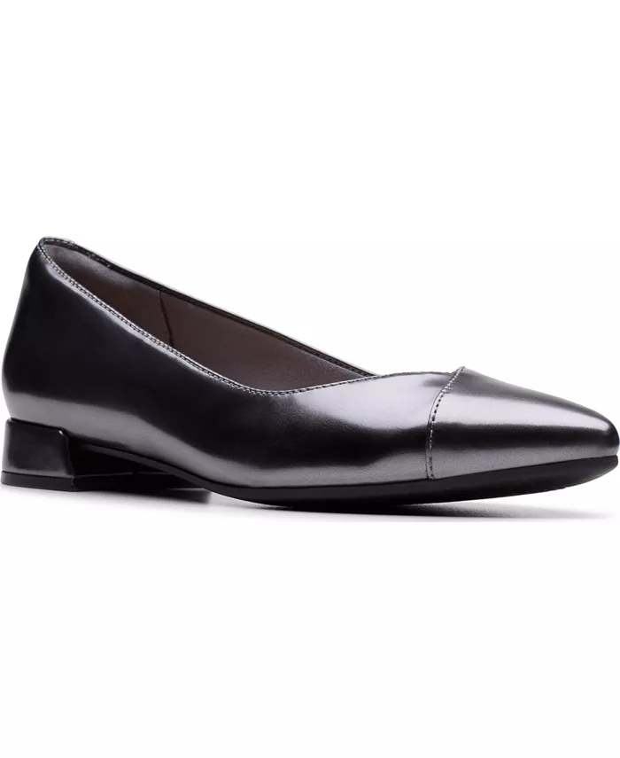 Женские балетки Natalyn Wish с острым носком Clarks, серый
