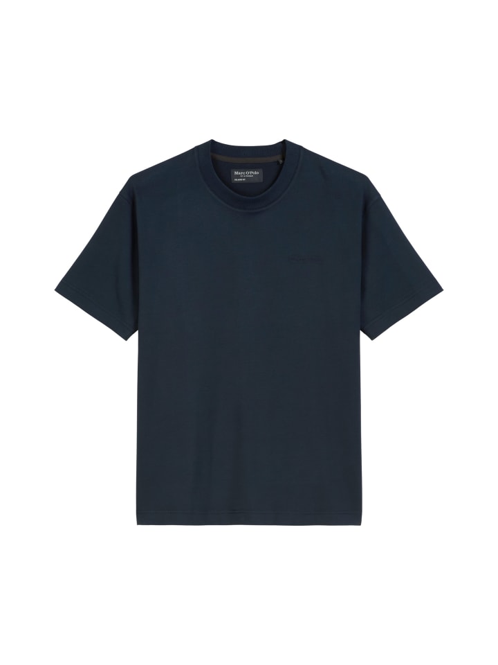 

Свободная футболка темно-синего цвета Marc O'Polo