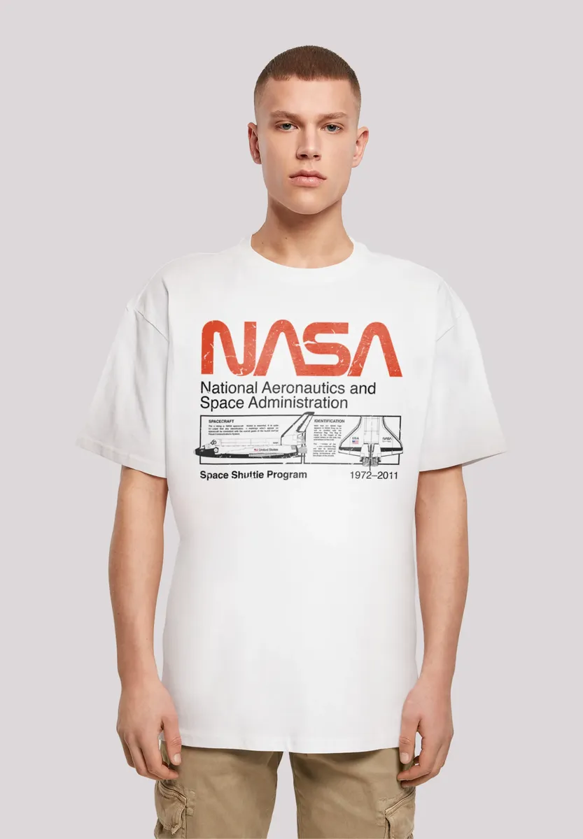 

Футболка F4NT4STIC "NASA Classic Space Shuttle", принт, белый