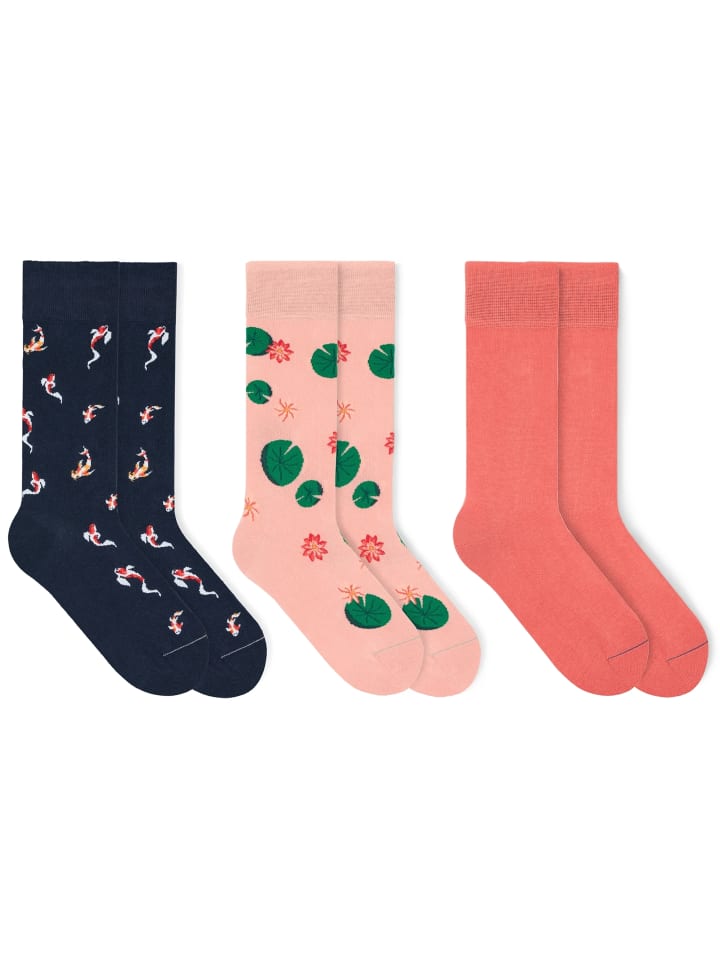 

Von Jungfeld Набор классических и культовых носков с узорами в разных цветах