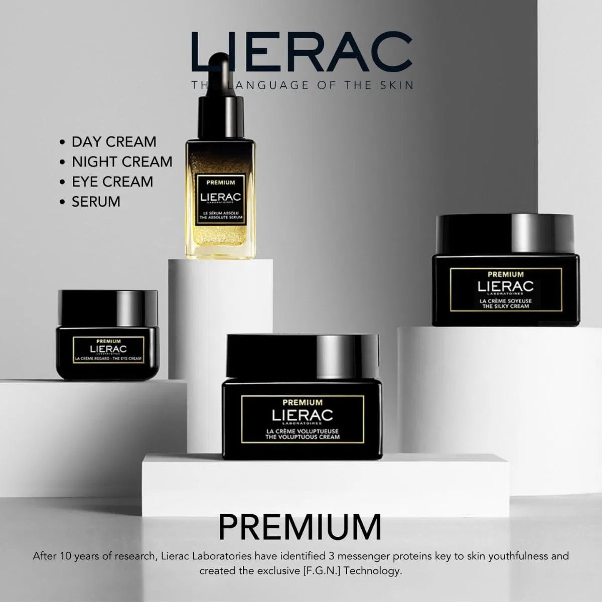 Крем для лица Lierac — Наполнитель для шелкового крема «Premium The Silky Cream Refill» от, 50 мл — фото 4