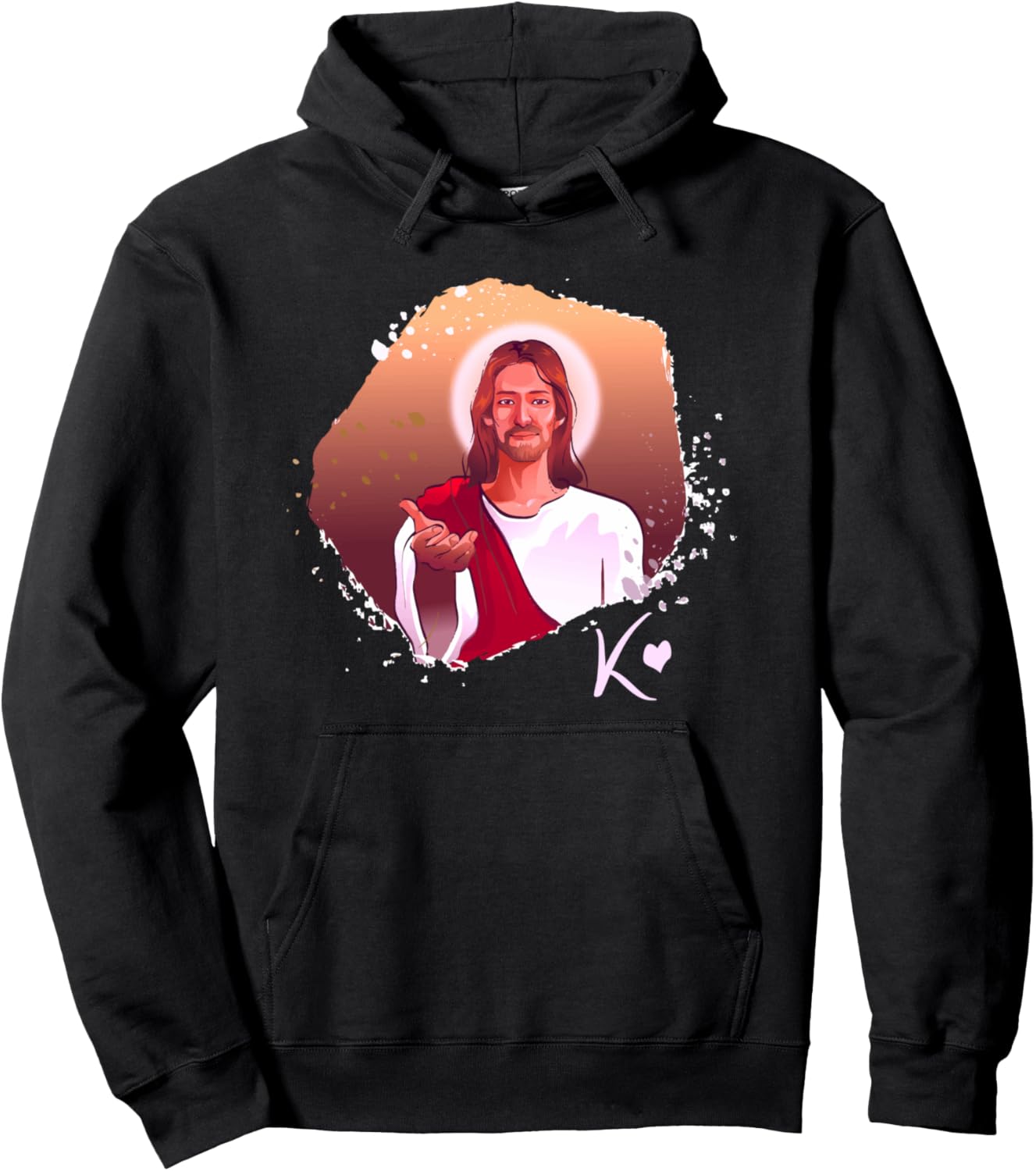 

Иисус - мой Царь, христиане, католики, библейские тексты, Бог, вера, подарок, худи Christian Religious Cross Bible Church Crucifix, черный