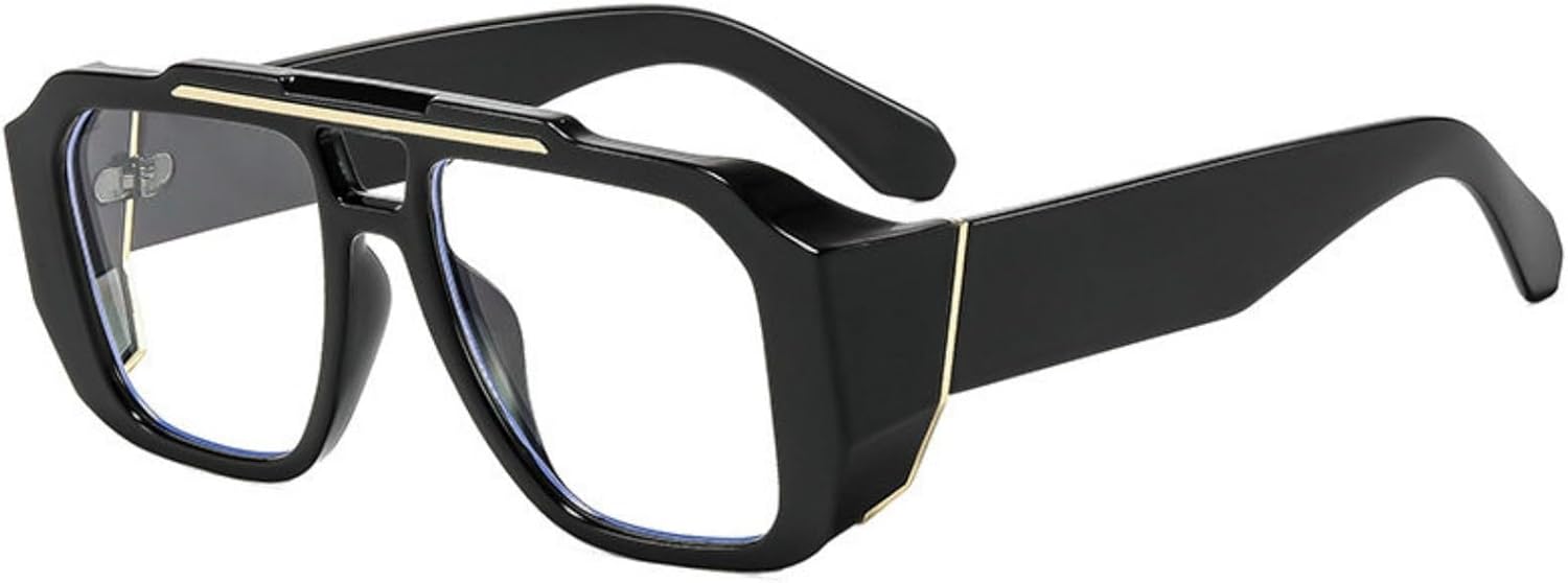 

Солнцезащитные очки COTIA в стиле ретро, ​​квадратные, для женщин и мужчин, с двойной перемычкой, модные, пилотные, с выразительным дизайном, увеличенного размера, стильные, Clear