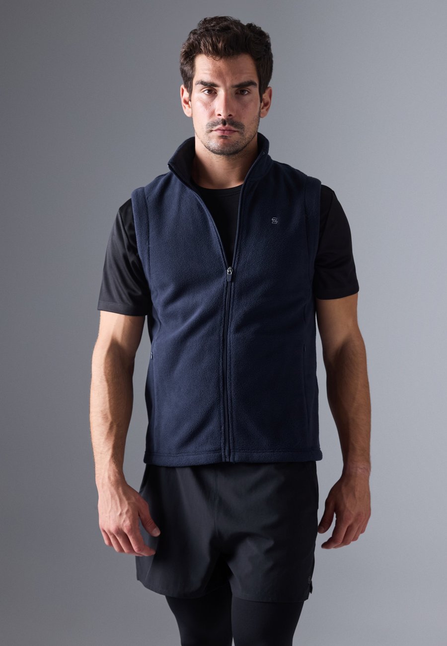 

Куртка Pier One Sport SPORTS FLEECE GILET WITH ZIP POCKETS, Dark Blue