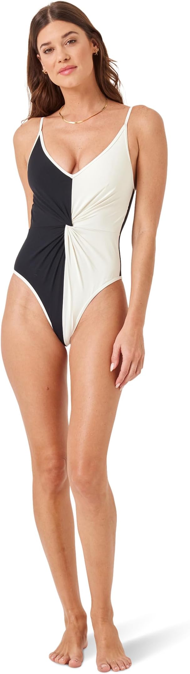 

Купальник L*Space Devi One-Piece Classic, цвет Black/Cream