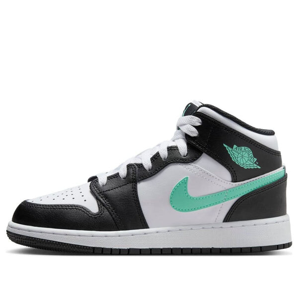 

Кроссовки 1 mid 'green glow' Air Jordan, белый