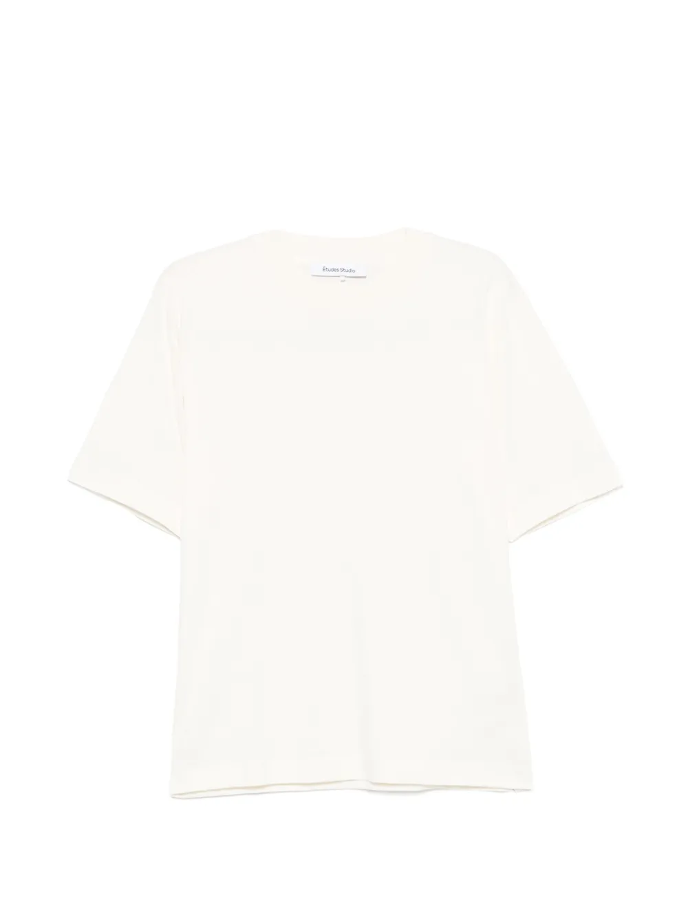 

Футболка с тисненным логотипом Études Studio, бежевый