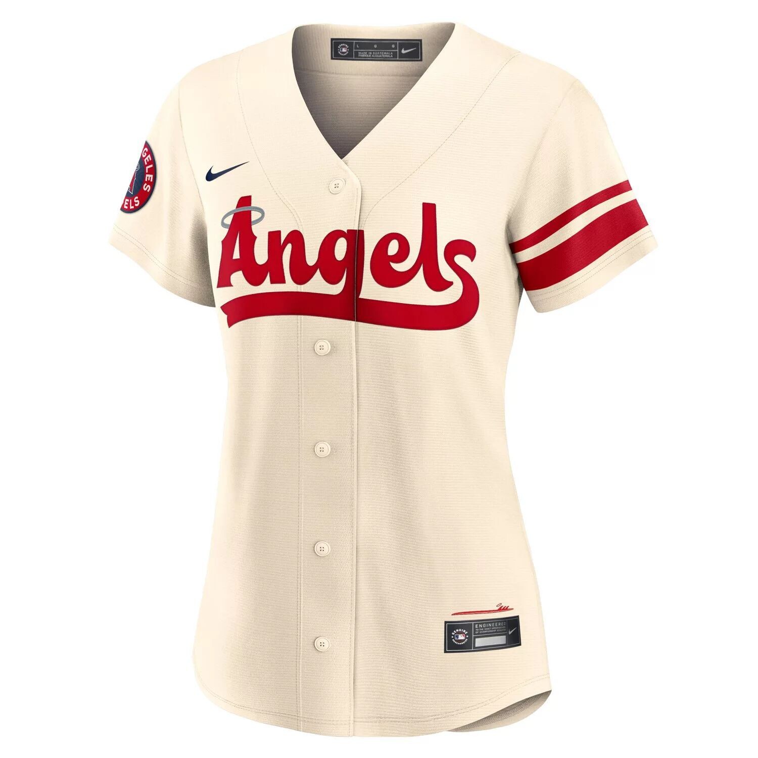 Женское джерси Nike Anthony Rendon Cream Los Angeles Angels 2022 City Connect Replica Player Nike — фото 2