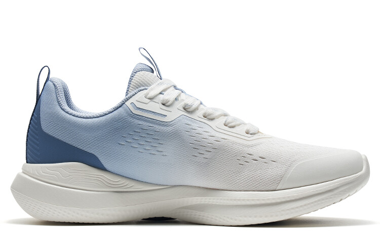 Кроссовки Soft Cube для бега мужские с низким верхом Sail White/Sunset Blue/Vintage Blue Xtep — фото 2