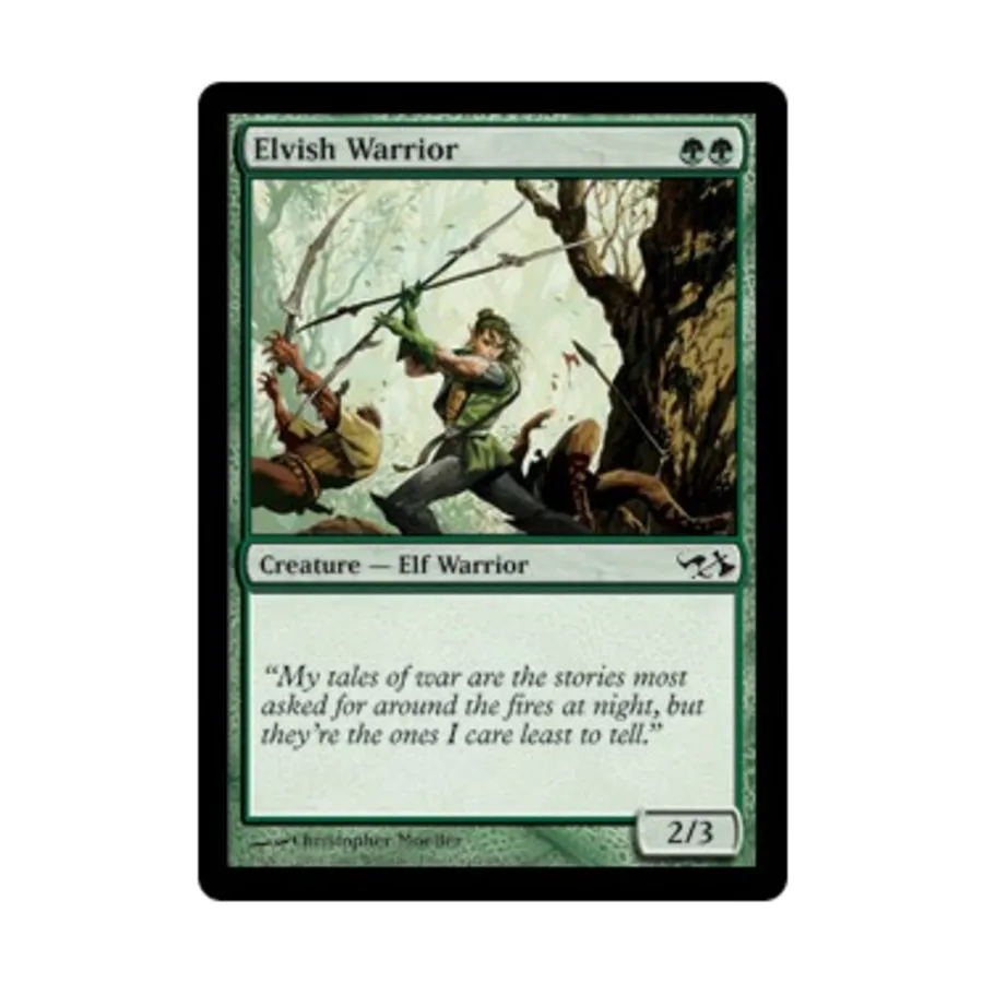

CCG Эльфийский воин (С), MTG - Duel Decks - Elves vs. Goblins