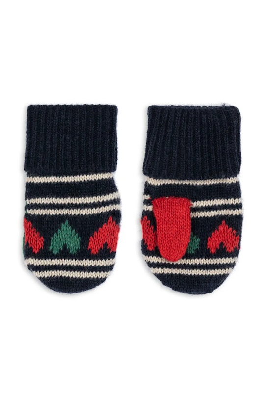 

Детские перчатки BELOU MITTENS с шерстью Konges Sløjd, темно-синий