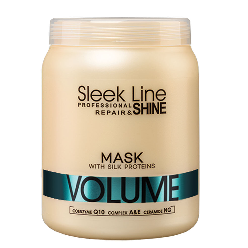 

Маска для объема волос с шелком Stapiz Sleek Line Repair Volume, 1000 мл