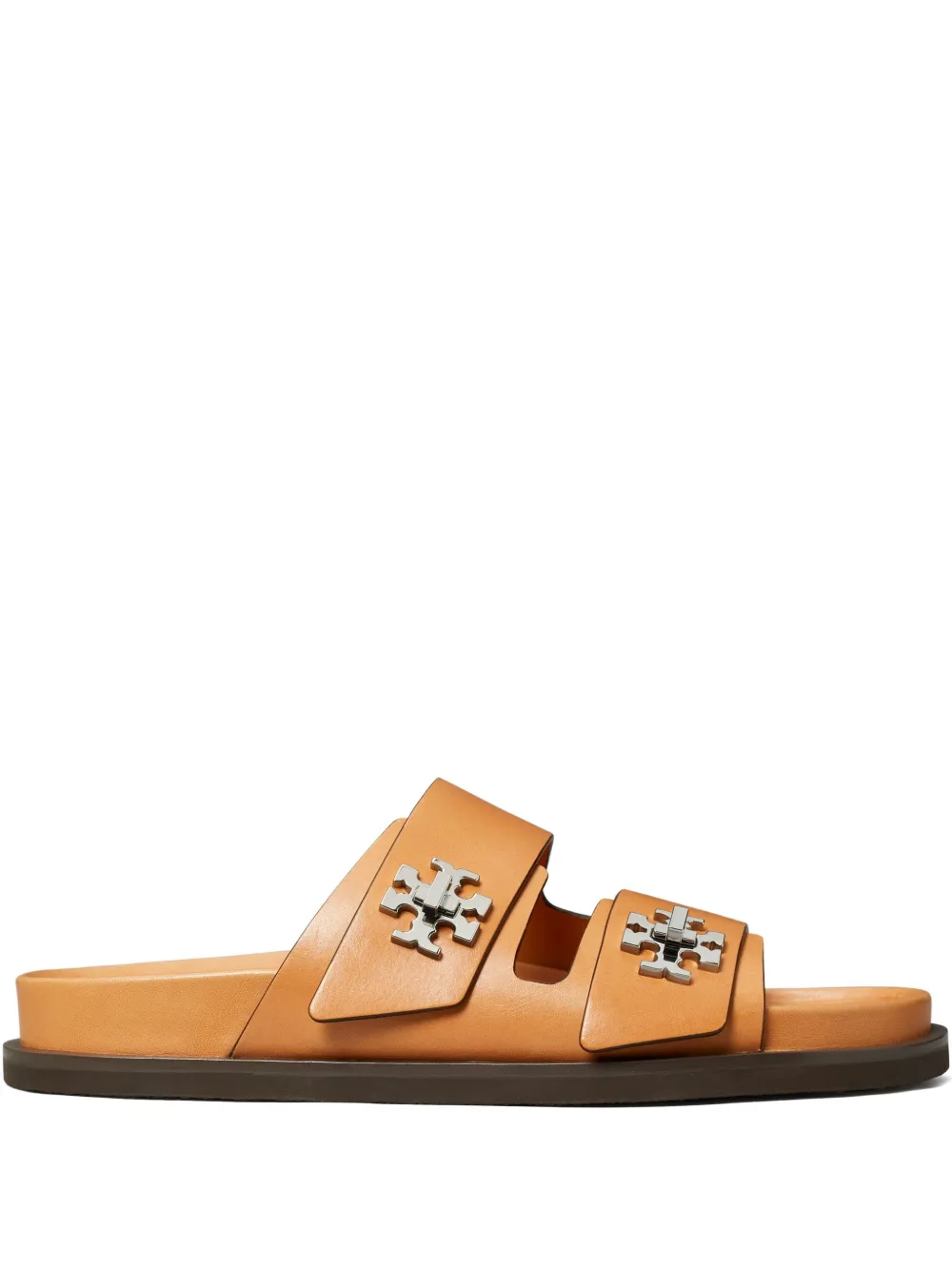 Декорированные босоножки Tory Burch, коричневый