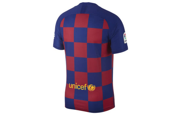 Футболка Домашняя майка ФК Барселона 19 20 Nike, красный — фото 2