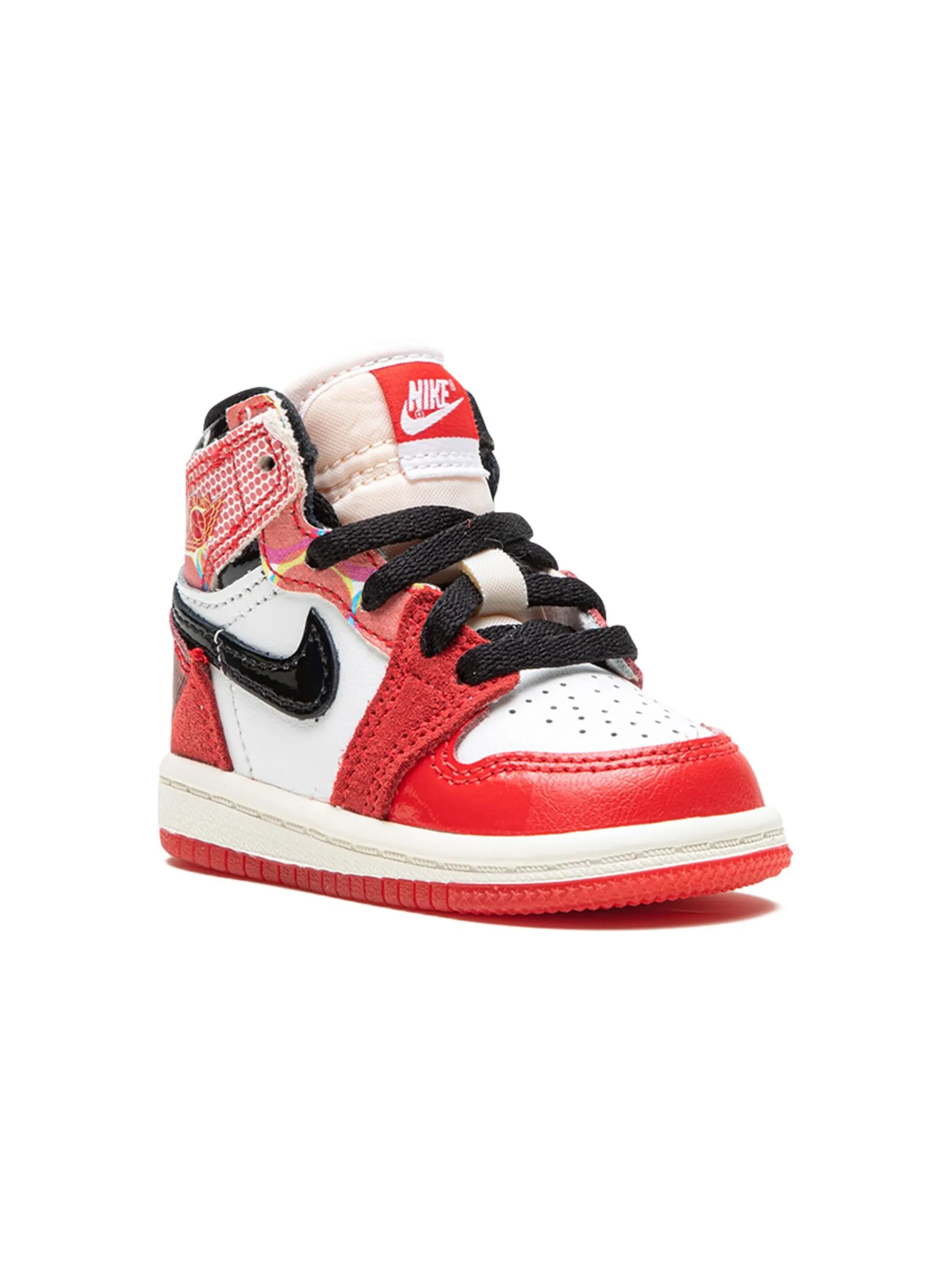 Кроссовки Air Jordan 1 из коллаборации с Spider-Man Across the Spider-Verse Jordan Kids, белый — фото 3