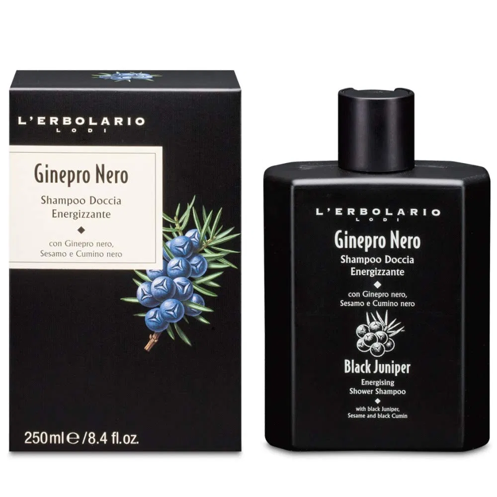 Шампунь-гель для душа Erbolario Ginepro Black, 250 мл, 2 шт. L'Erbolario — фото 2