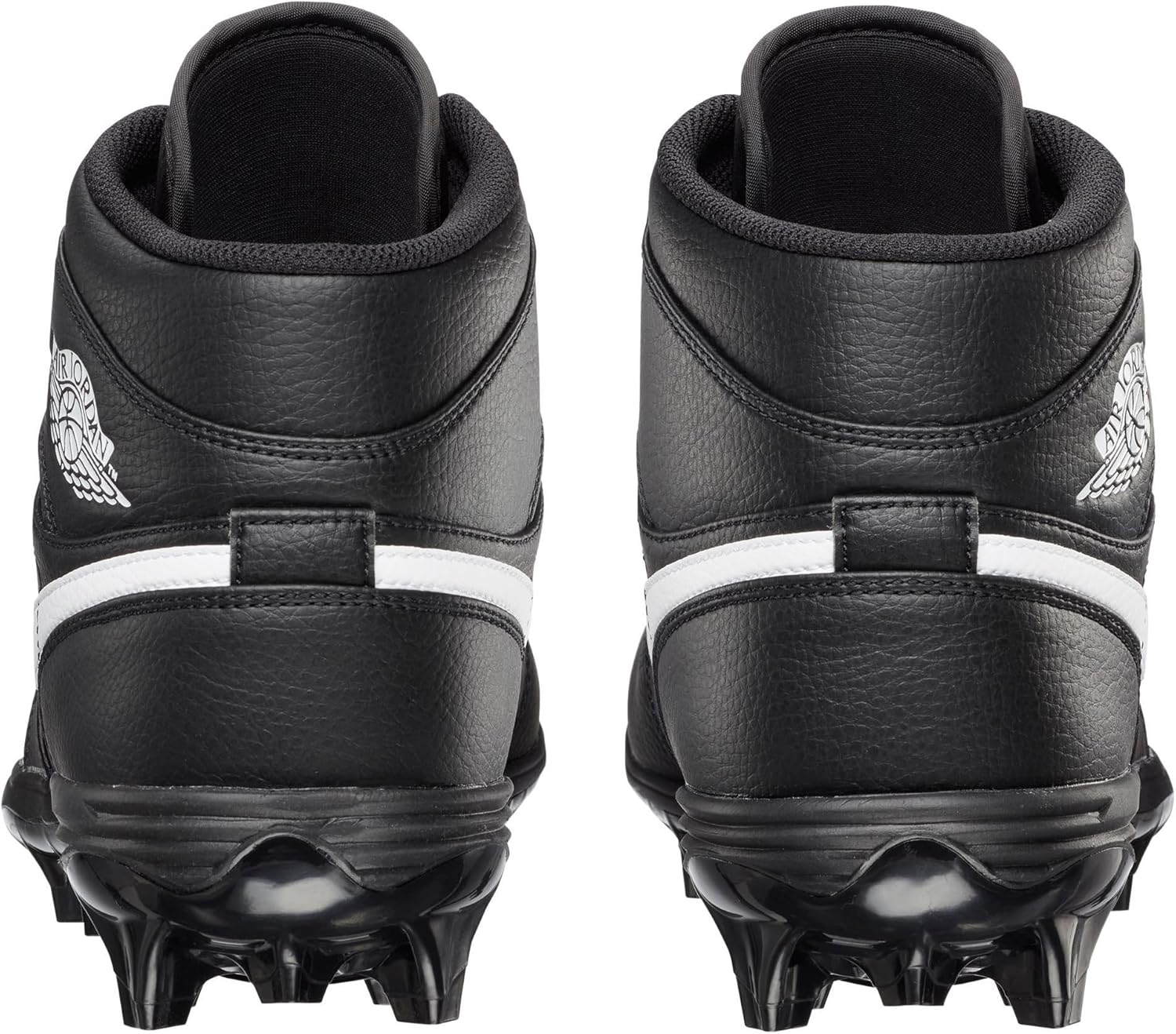 Nike Jordan 1 Mid TD Мужские кроссовки FJ6805-001, Black/White/Black — фото 3