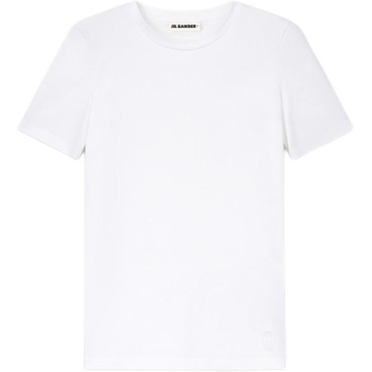 

Хлопковая футболка JIL SANDER, белый