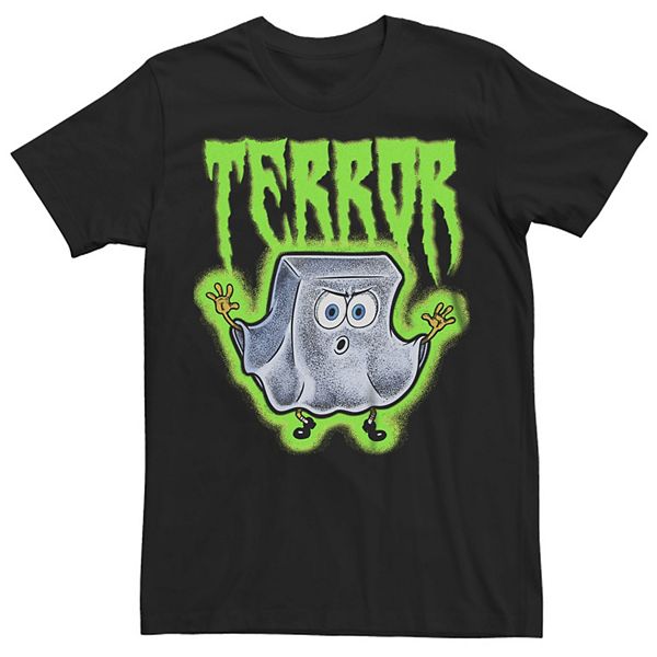 

Футболка с принтом Nickelodeon Spongebob Squarepants Halloween Terror Ghost Licensed Character