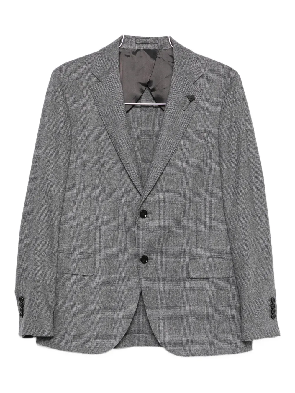 

Однобортный костюм Lardini, серый