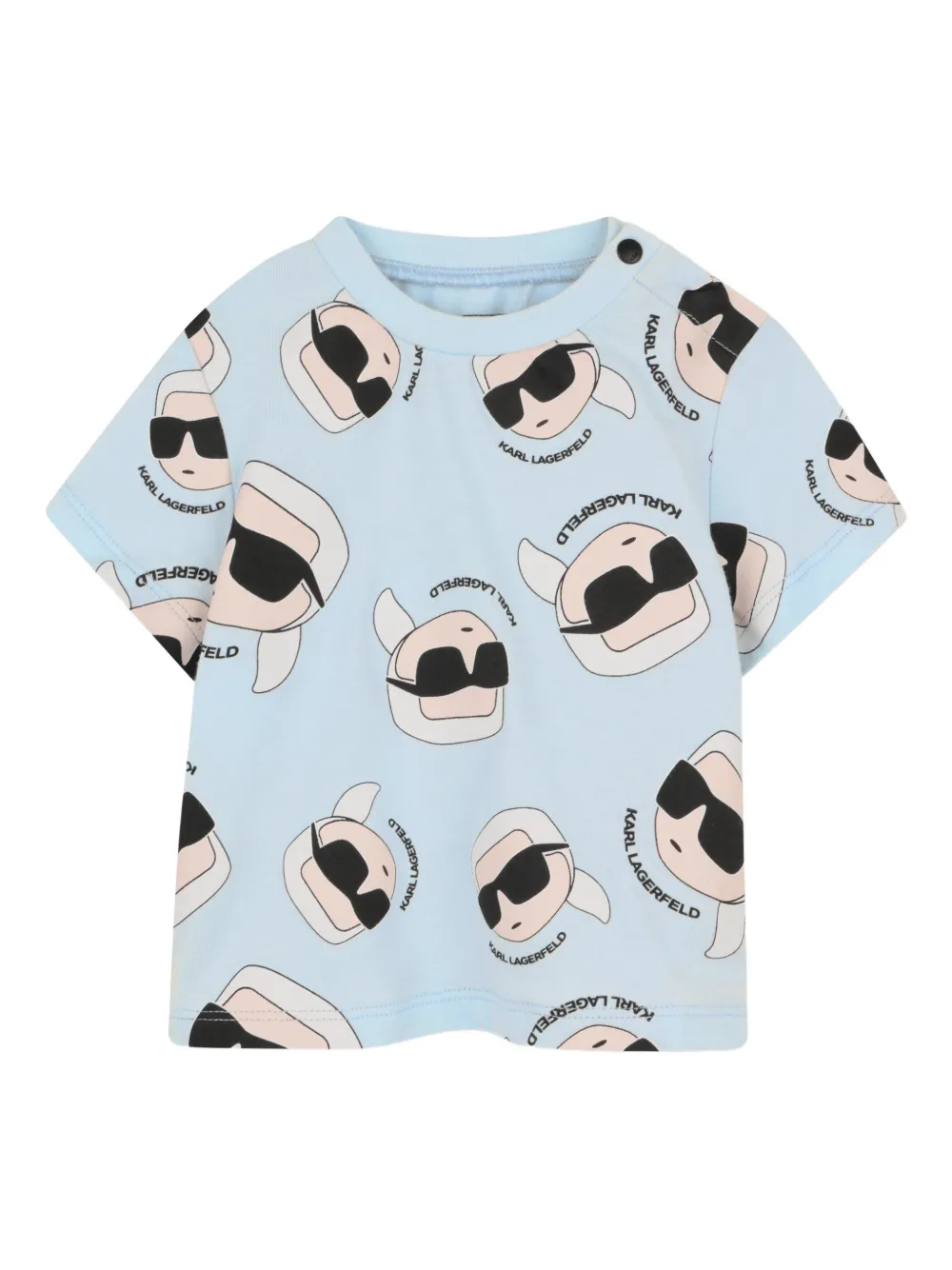 Комплект из карго-шортов Ikonik Karl Karl Lagerfeld Kids, черный — фото 3